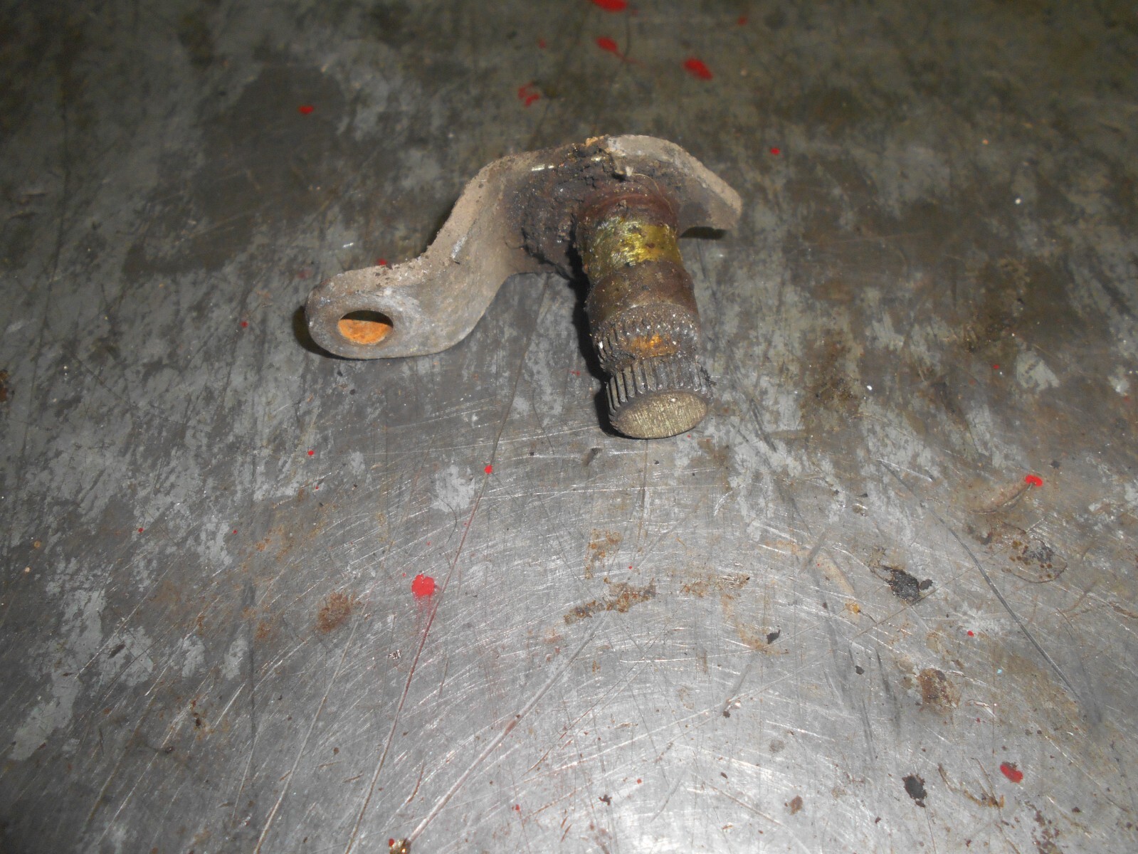 kawasaki klr 650 tengai rear brake pedal pivot eBay