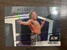 2022 Upper Deck Allure AEW Black Rainbow #122 Kenny Omega
