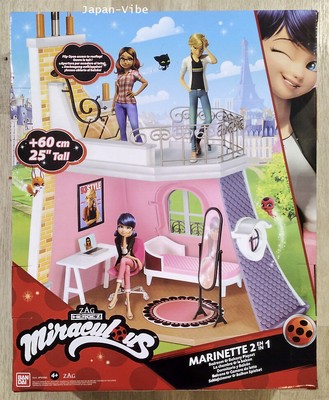 Miraculous Marinette Playset Bedroom Balcony Playmates Ladybug New No Doll Ebay