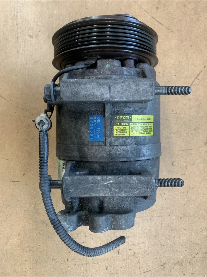 A/C Compressor 8708581 for 1999-2006 Volvo S80 2002-2007 V70 & S60 - Image 3 of 4