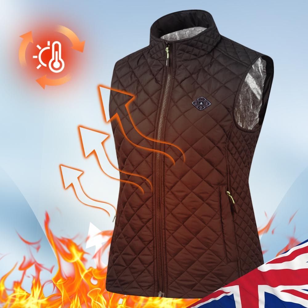 ALTRA Giacche Riscaldate Elettriche Abbigliamento Sportivo Invernale Cappotto Riscaldato 21 Zone Riscaldanti per Donna