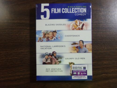 NEW--5 Film Collection: Comedy (DVD, 5 FILM) BLAZING SADDLES/ CADDYSHACK... - Picture 1 of 1