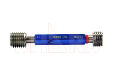 Shars 1-8 UNC Double End Thread Plug Gage Go and No Go Class 2B New ![