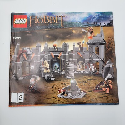 LEGO Hobbit Dol Guldur Battle 79014 (Fortress and Manuals Only