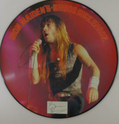 12'' LP Vinyl Iron Maiden - Bruce Dickenson J1291 A09
