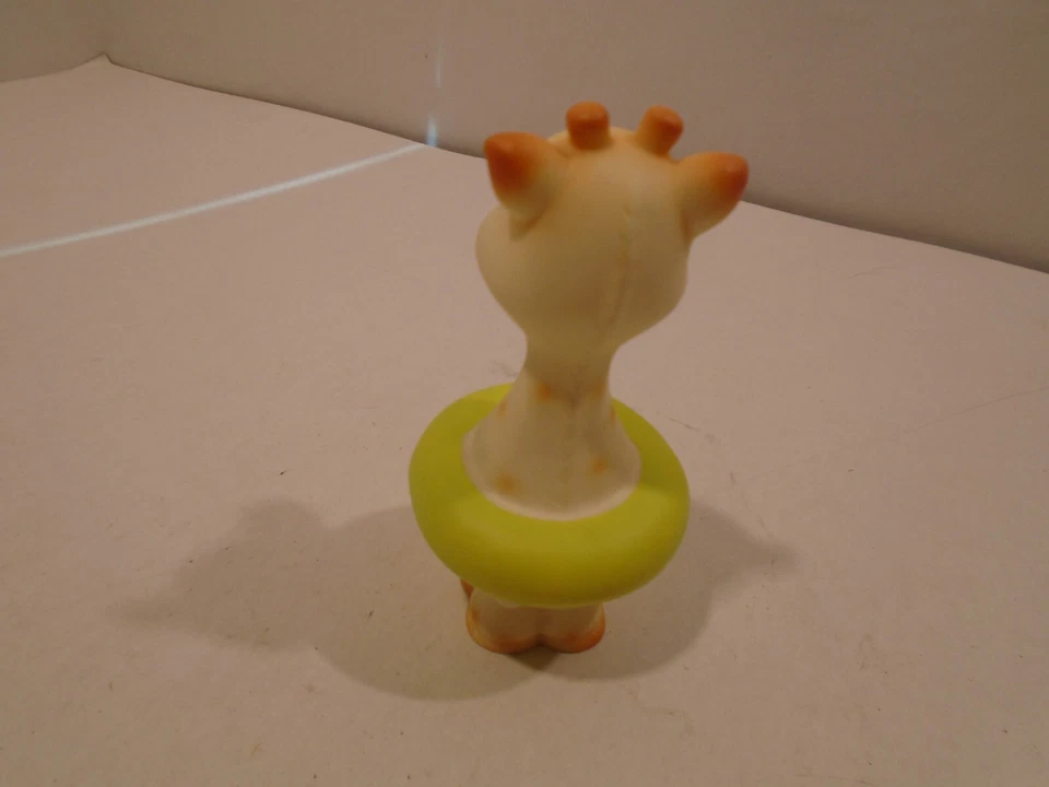Sophie La Giraffe in green Tube float Ring Bath Squirting Toy / Teether - Изображение 4 из 4