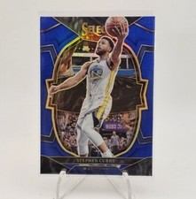 2022-23 Panini Select Stephen Curry Concourse Blue Prizm #27 Warriors