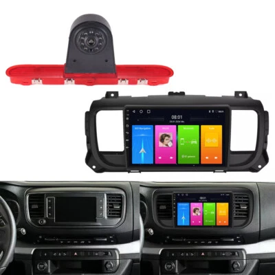9"Autoradio Navi GPS+Rückfahrkamera für Citroën Spacetourer Toyota Proace Verso