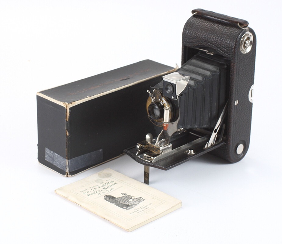 KODAK★大人気★ブリーズ スライド♪ KODAK NO. 1A FOLDING POCKET MODEL D, BOXED, SOME ISSUES/cks