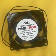 1Pcs COOLTRON Cooling, Fan FA9225B11W7-51 AC115V 50/60Hz 12/9W Fan