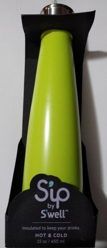 S’ip by S’well Vacuum Insulated Stainless Steel Water Bottle, Double Wall, 15 oz