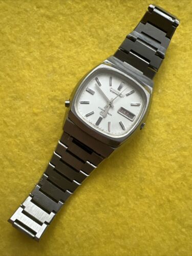 RELOJ CITIZEN COSMOTRON 7803 CUADRADO ELECTRÓNICO CABALLERO AÑOS 70 - LEER DESCRIPCIÓN - Imagen 2 de 16