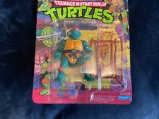 SEALED MOC 1988 TEENAGE MUTANT NINJA TURTLES TMNT MICHAELANGELO FIGURE PLAYMATES