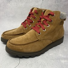 Sorel Madison Hiking Boots Leather Waterproof Winter Snow Youth Boys Girls Sz 5