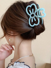 New Candy Color Cat Bow Hair Clip Plastic Claw Clip Fashion Crab Hair Clip for G