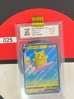 Grade10 Pokémon TCG S-Chinese Sword Shield Surfing Pikachu V CSDC 021