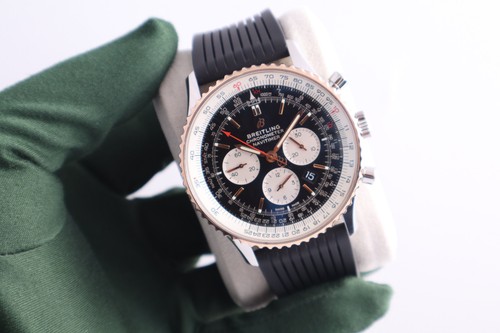 Breitling Navitimer B01 Steel & Rose Gold 46 mm Automatic UB0127 Men's Watch