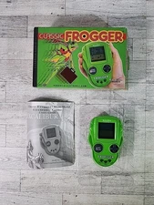 Vintage Classic Frogger Excalibur Electronic Handheld Travel Video Game 2005