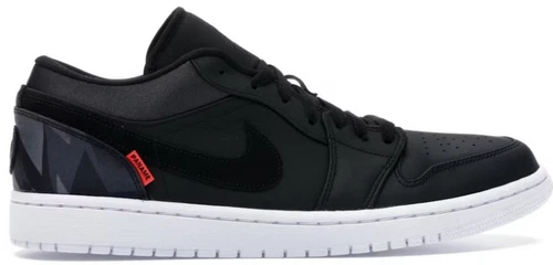 Paris Saint-Germain x Air Jordan 1 Low Black