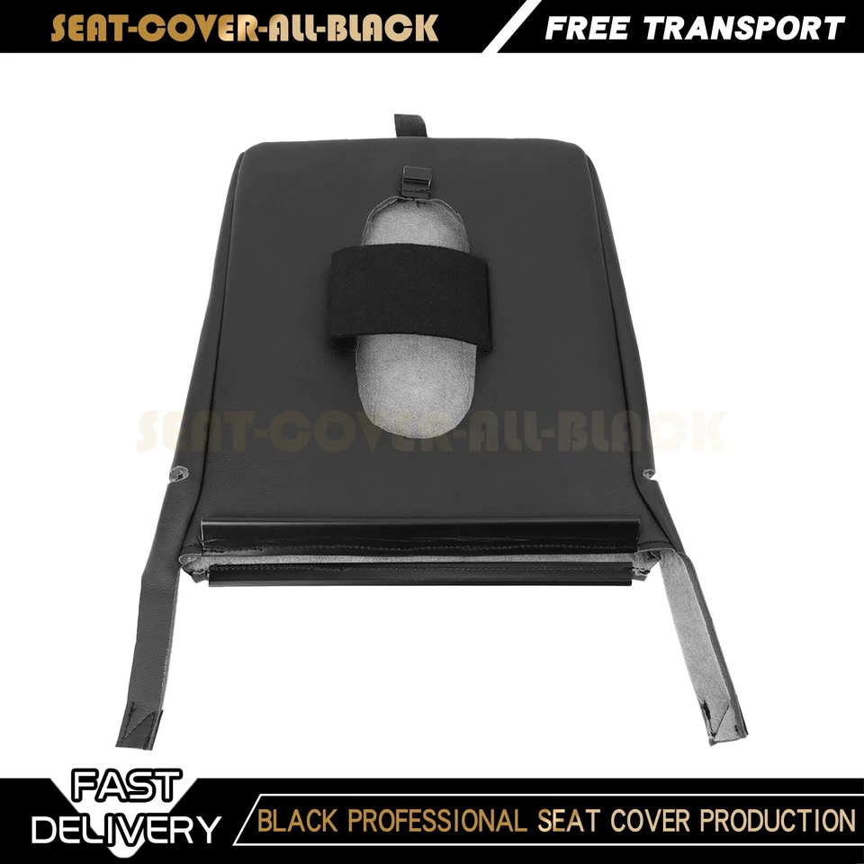 Chevy Tahoe Suburban For 2003 to 2006 REAR Row Leather Seat Cover Black Foto 3 de 4