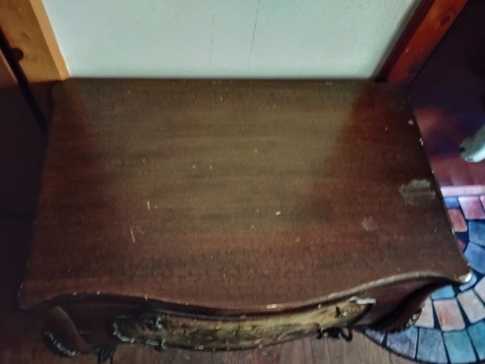 Декоративный и прочный комод с элегантной росписью - Изображение 4 из 4