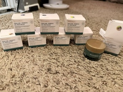 Lot of 8 Biossance Squalane Probiotic Gel Moisturizer 15mL each stock up 