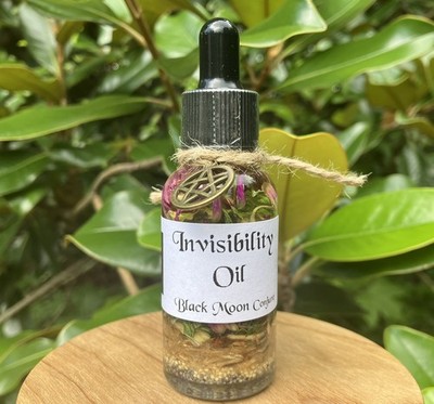 Invisibility Oil, Cloaking Oil, Shielding Oil, Protection Oil, Become Unnoticed