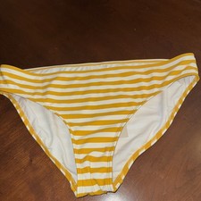 Boden Bikini Bottom Stripe Swimwear Women  s Size 14