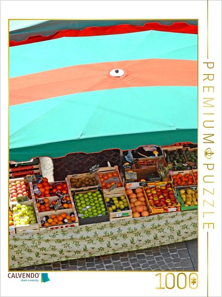 Calvendo Puzzle Rodez Market | 1000 Pieces, Finished Size 25.2 × 18.9 In (64 × 4-image