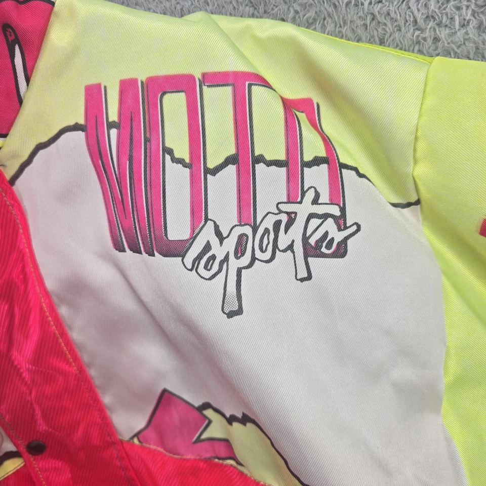 Chaqueta deportiva Yoko Moto para hombre ropa deportiva mediana chaqueta de motocross vintage rara años 80 Foto 4 de 4