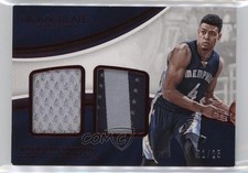 2016-17 Panini Immaculate Dual Materials Red 1/25 Wade Baldwin IV #DM-WB 6fs