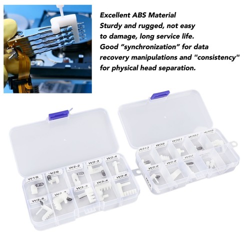 Festplatten-Ersatzkopfe ABS-Datenwiederherstellungs-HDD-Reparaturwerkzeuge Für - Photo 19/23