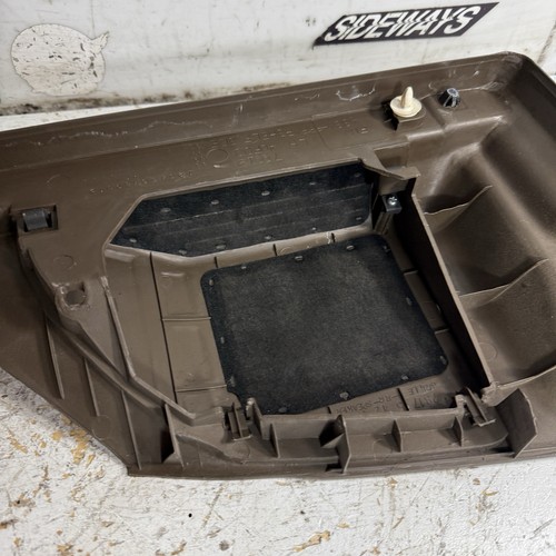 89-94 Nissan 240sx Hatch Left Rear Speaker Trim Plastic Cover Brown S13 - Picture 6 of 7