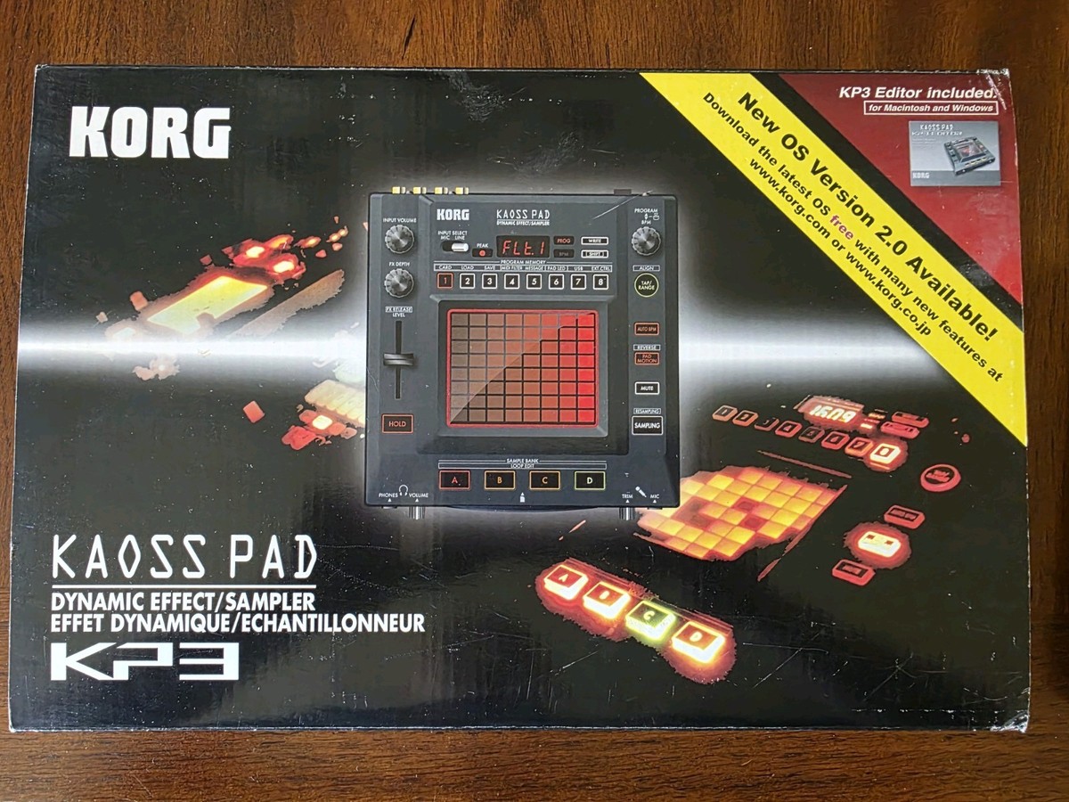 【訳アリ品】KORG KAOSS PAD KP3 KORG KP3 KAOSS PAD 3 DJ Dynamic 128 types of Effects Sampler