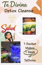 TeDivina Herbal Tea – 1 Sachet Makes 1 Gallon – Caffeine Free 12 Herb Blend