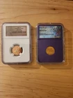 Lot of 2 1947 & 2009 US Lincoln Cents NGC MS 67 and 66 Red