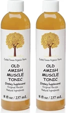 Caleb Treeze Old Amish Muscle Tonic 8 Oz, Leg Cramps Relief, Foot Cramps Relief,