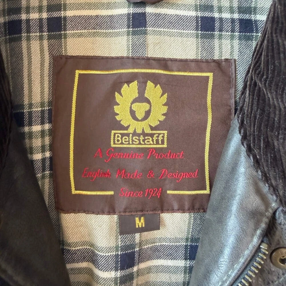 Belstaff Brad Gold Label (M) Motorcycle Leather Jacket image 11