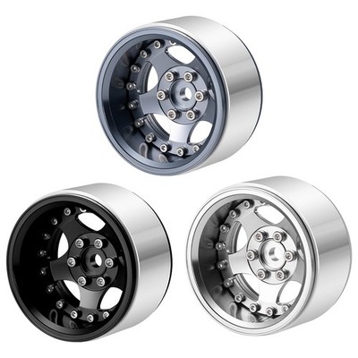 4x Alloy 1.9'' RC Wheels Rims 30mm Width For 1/10 Axial SCX10 D90 Traxxas TRX4 RC