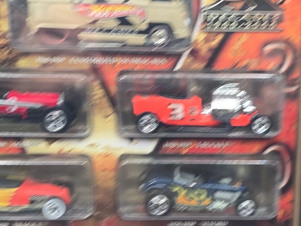 Hot Wheels X Decades 1900 - 2000 Limited Edition 10-car Set Metal Tin Storage - Image 4 of 4