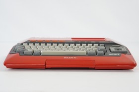 MSX SONY HIT BIT Home Computer HB-101 RED Tested JAPAN Game 215829