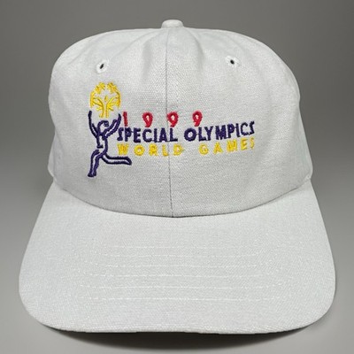 Vintage 1999 Special Olympics World Games Hat North Carolina USA Embroidered Cap