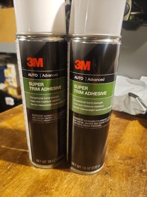 3M 08090 Super Yellow Trim Adhesive, 19oz 2 Pack (2)