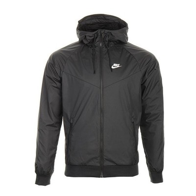 Jacken Universal Herren Nike M Nsw Windrunner 727324010 Schwarz-Weiß