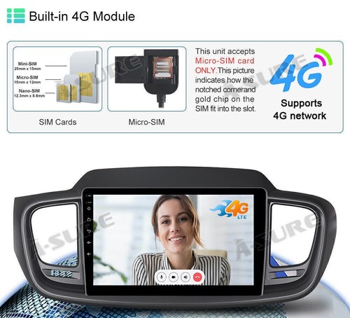 8 Core Android 14 64GB For Kia Sorento 2015-2020 Car Radio Stereo BT GPS CarPlay - Picture 6 of 15