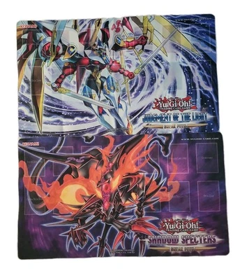 Yu-Gi-Oh! Shadow Specters & Judgement Of The Light Sneak Peak Spielmatte 2 Stück - Bild 1 von 4