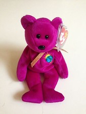 ESTATES SALE AUTHENTIC TY   " MILLENNIUM" BEAR   January 1, 1999