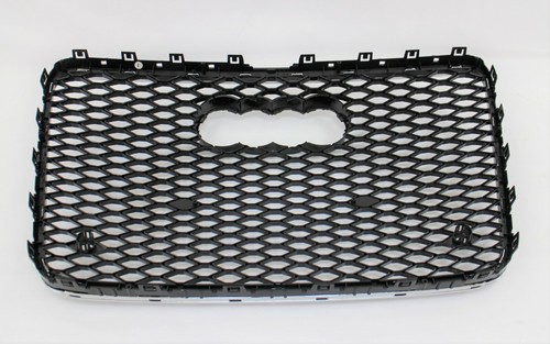 front bumper cover main center grille RSQ7 style fits 2007-2015 Q7 - Bild 7 von 8