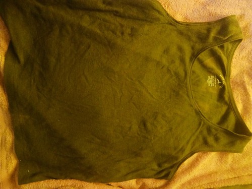 White Stag Womens Tank Top BlackSz 20 Round Neck Sleeveless - Picture 3 of 3