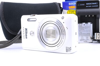 MINT] Nikon COOLPIX S6900 16.0MP Digital Camera - White